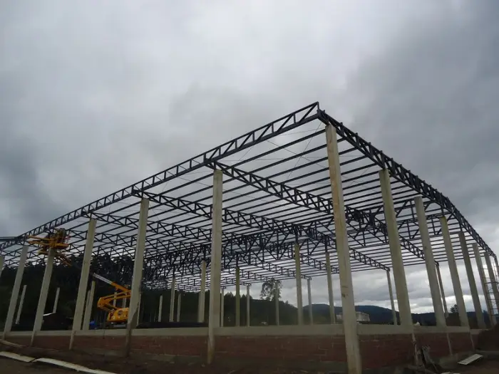 Estrutura metálica valor, obra Formafer