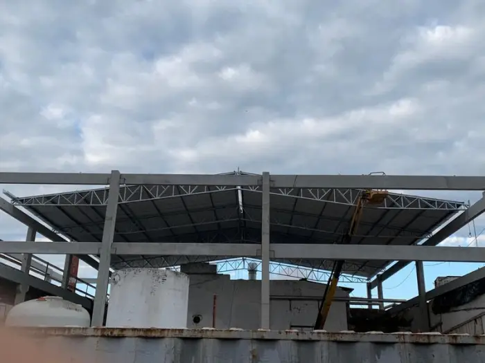 Orçamento estrutura metálica, obra Formafer