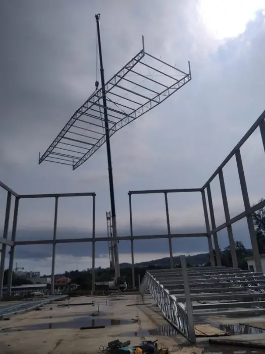Orçamento estrutura metálica, obra Formafer