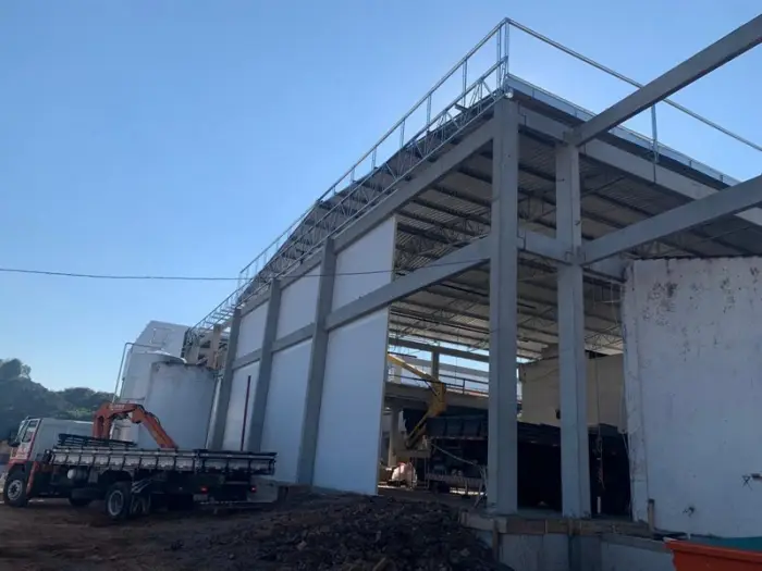 Orçamento estrutura metálica, obra Formafer